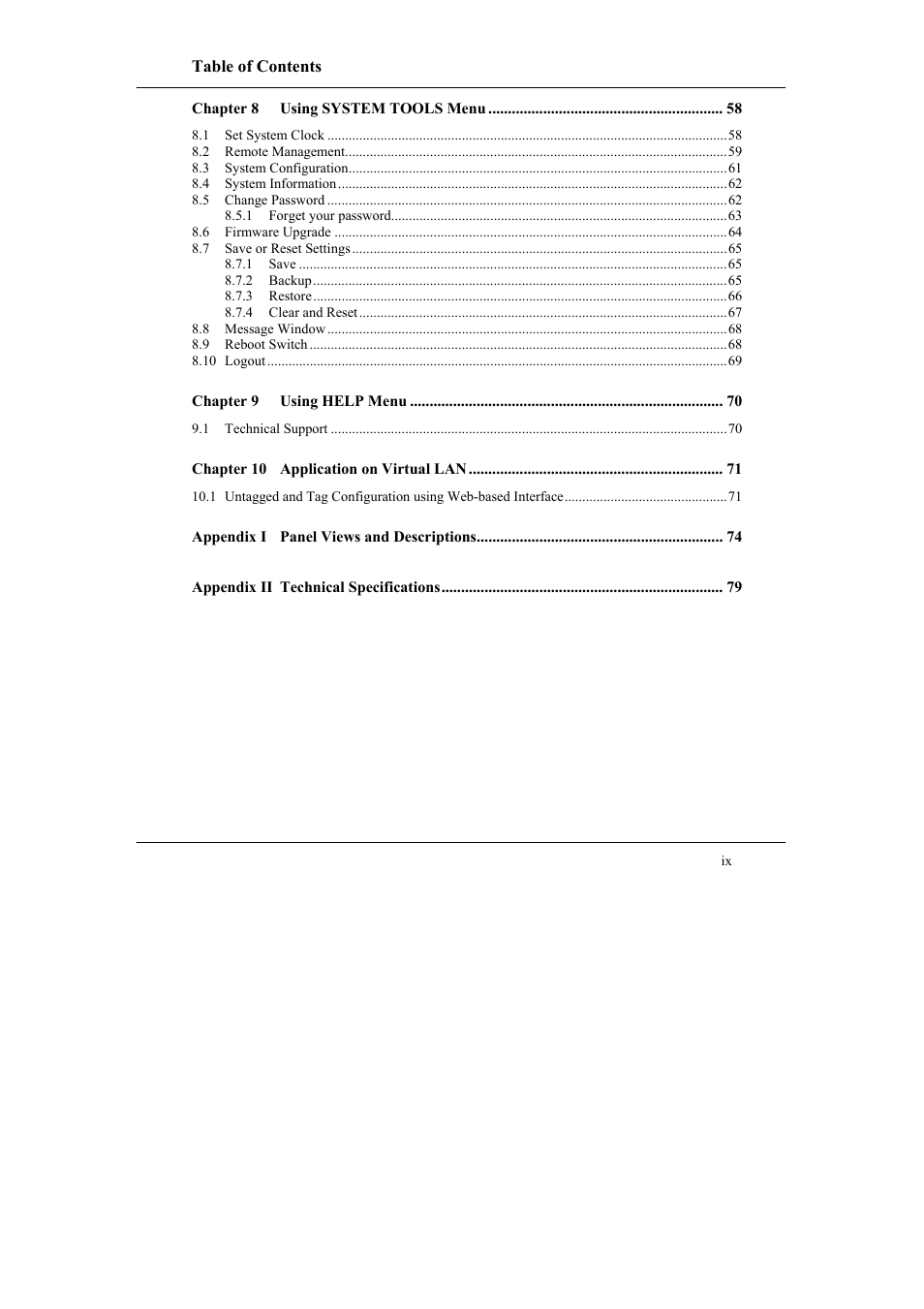 Compex Systems SGX3226 User Manual | Page 10 / 90