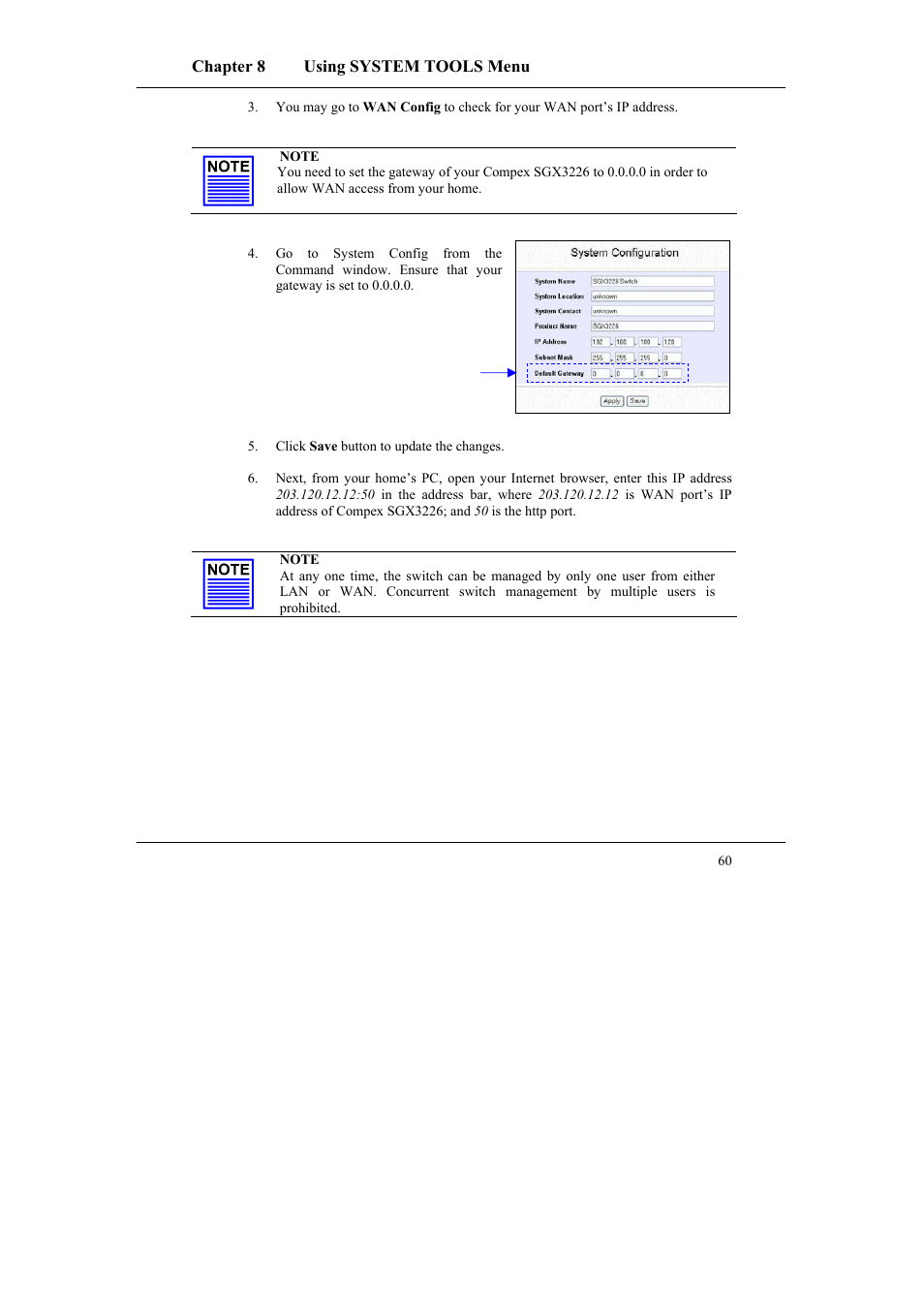 Compex Systems SGX3226 User Manual | Page 70 / 90
