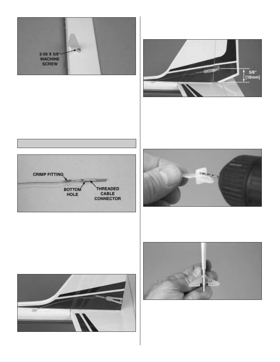 Install the rudder | Great Planes ElectroStreak ARF - GPMA1055 User Manual | Page 14 / 23
