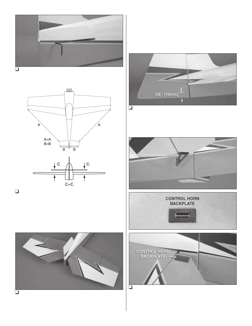 Great Planes Extra 330S 3D E-Performance ARF - GPMA1543 User Manual | Page 12 / 28