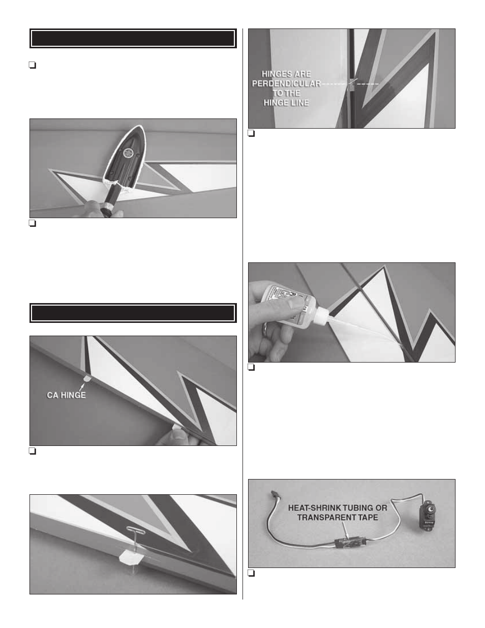Great Planes Extra 330S 3D E-Performance ARF - GPMA1543 User Manual | Page 7 / 28
