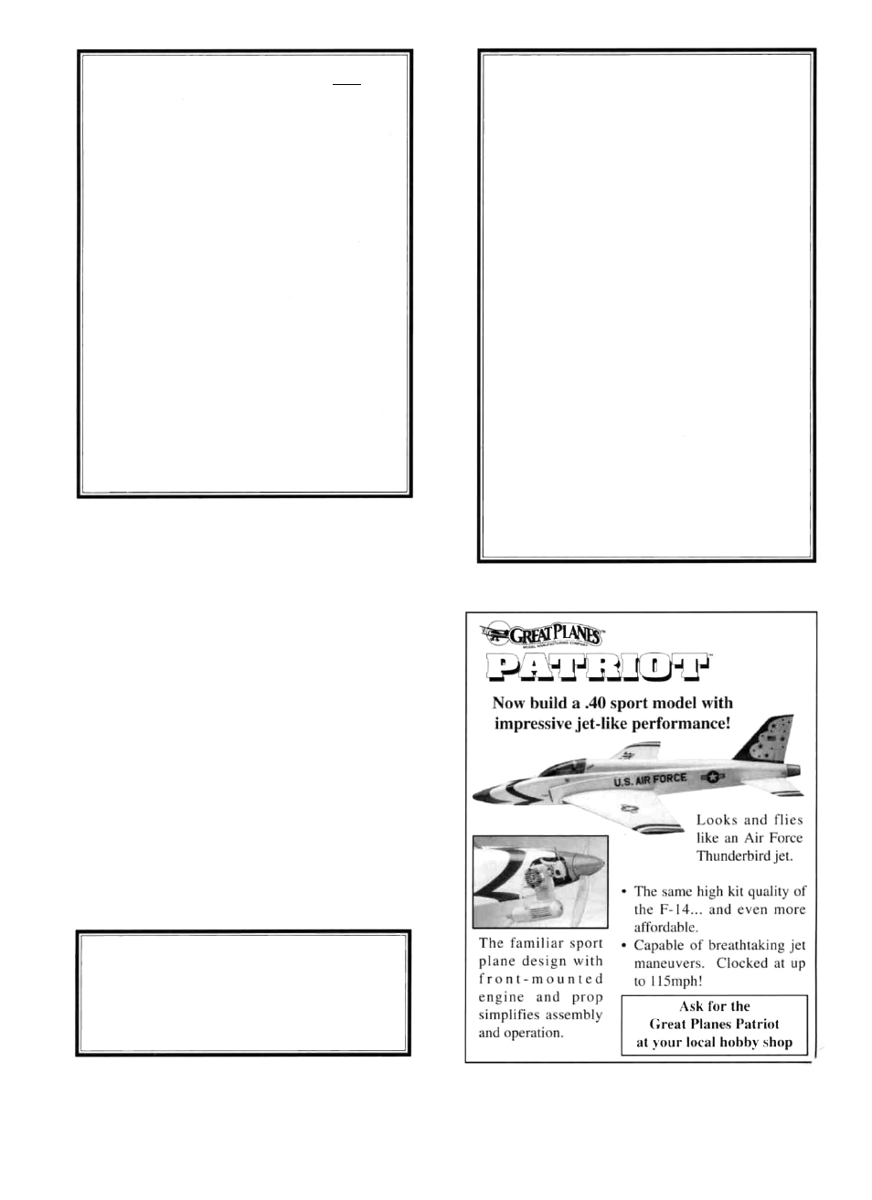 Great Planes F-14 60 Kit - GPMA0435 User Manual | Page 55 / 56