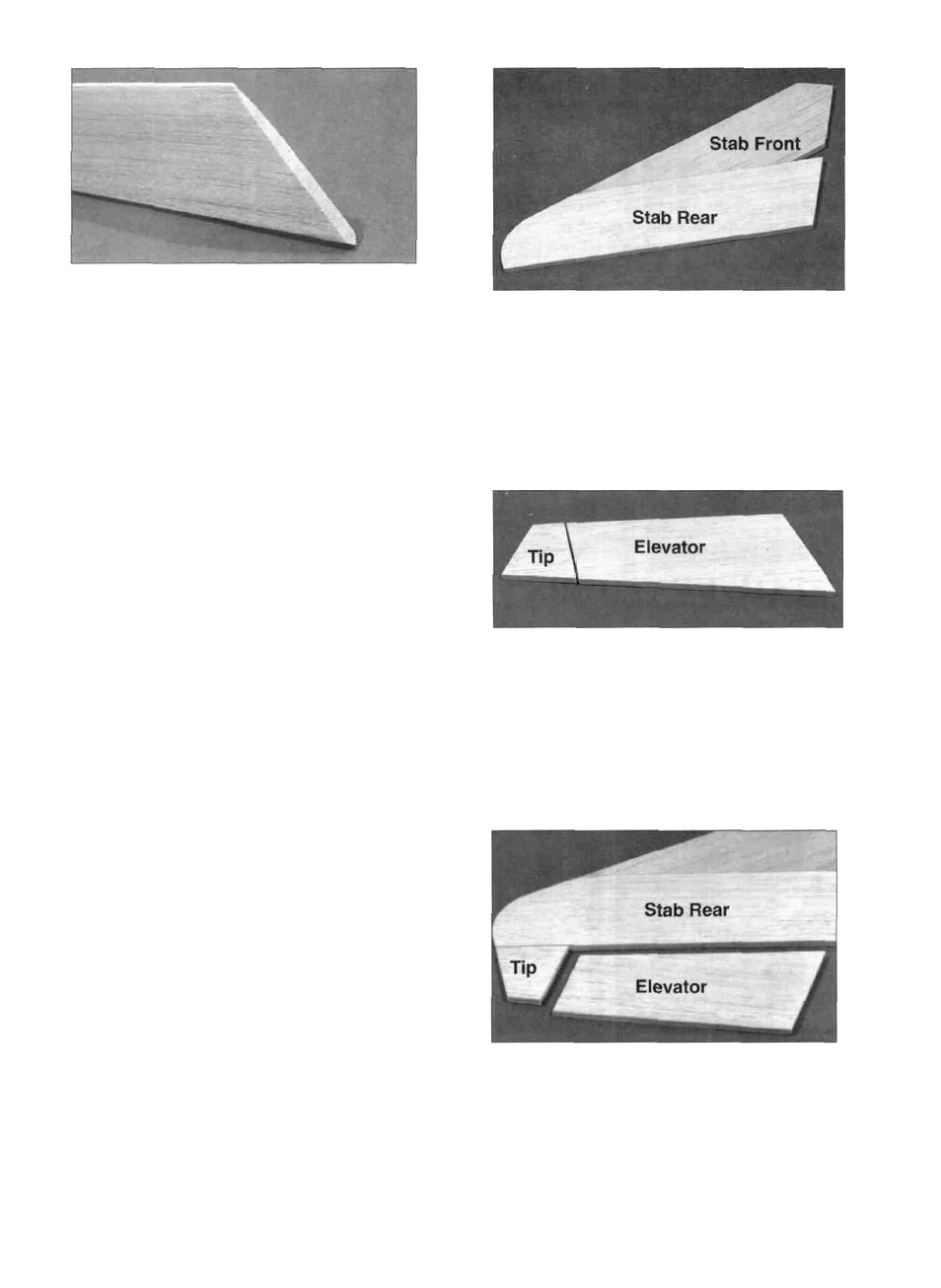 Build the stabilizers and elevators | Great Planes F-14 60 Kit - GPMA0435 User Manual | Page 8 / 56