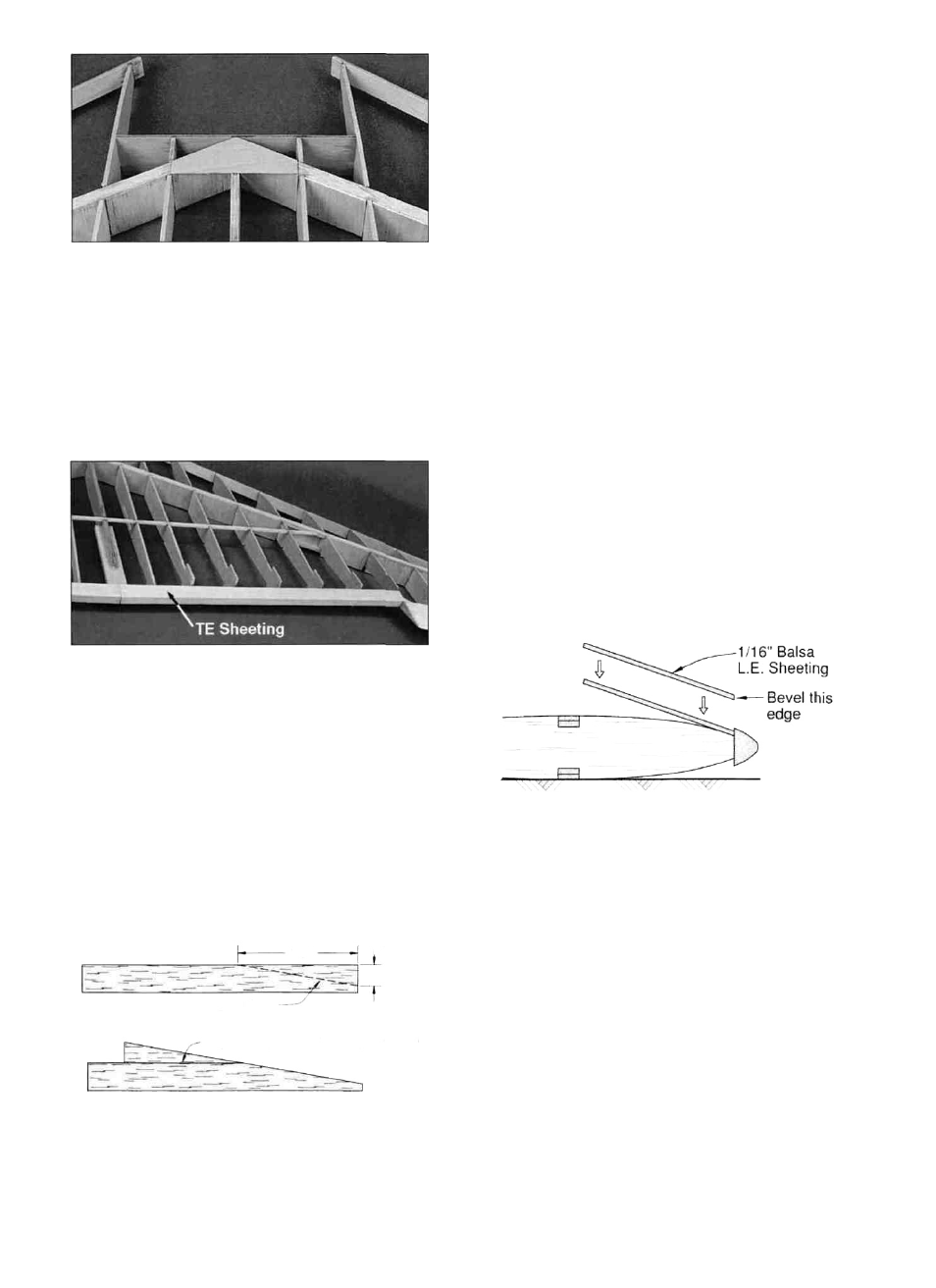 Install wing top sheeting | Great Planes F-15 Eagle 40 Kit - GPMA0438 User Manual | Page 34 / 53
