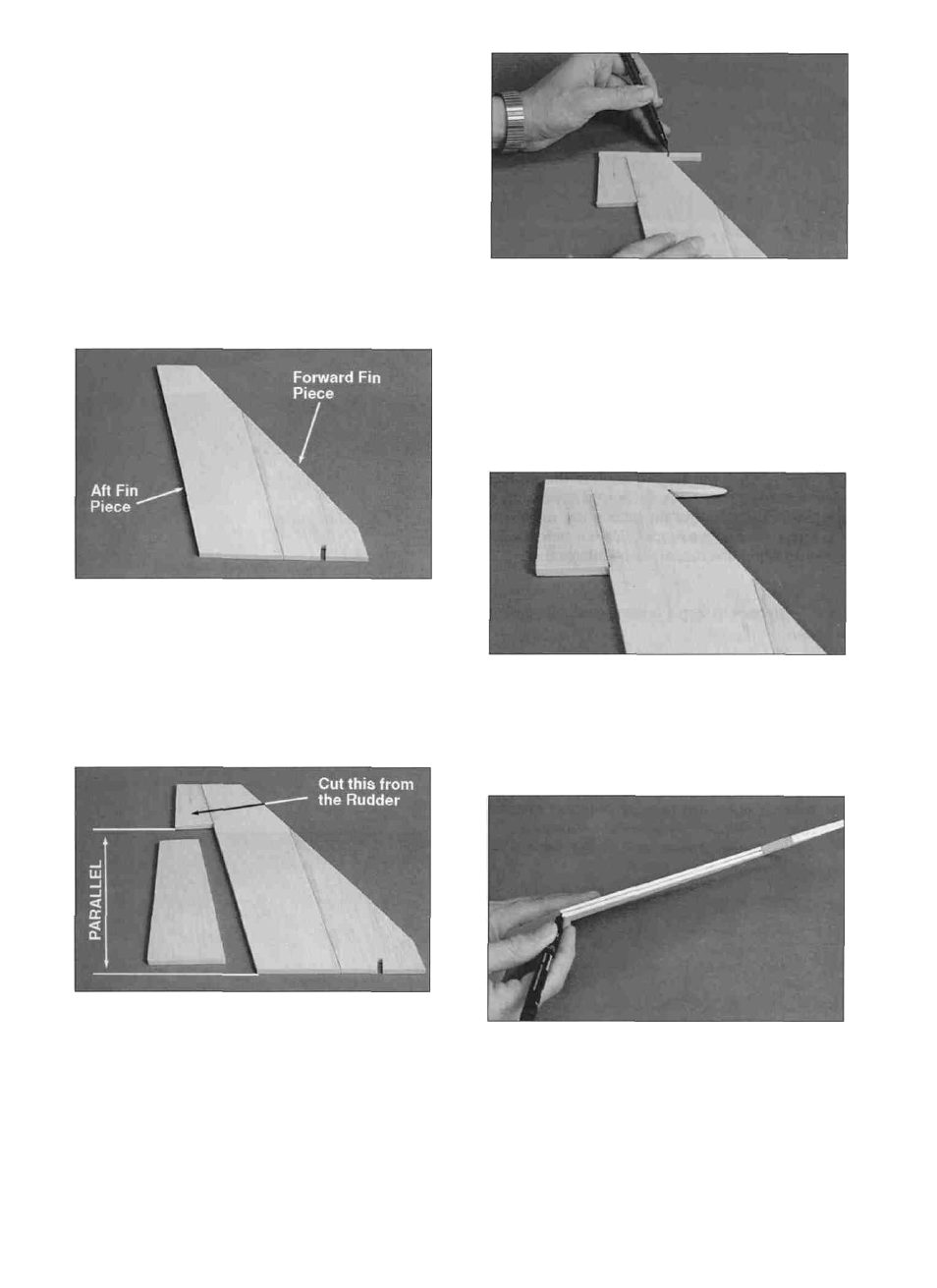 Tail feathers | Great Planes F-15 Eagle 40 Kit - GPMA0438 User Manual | Page 8 / 53