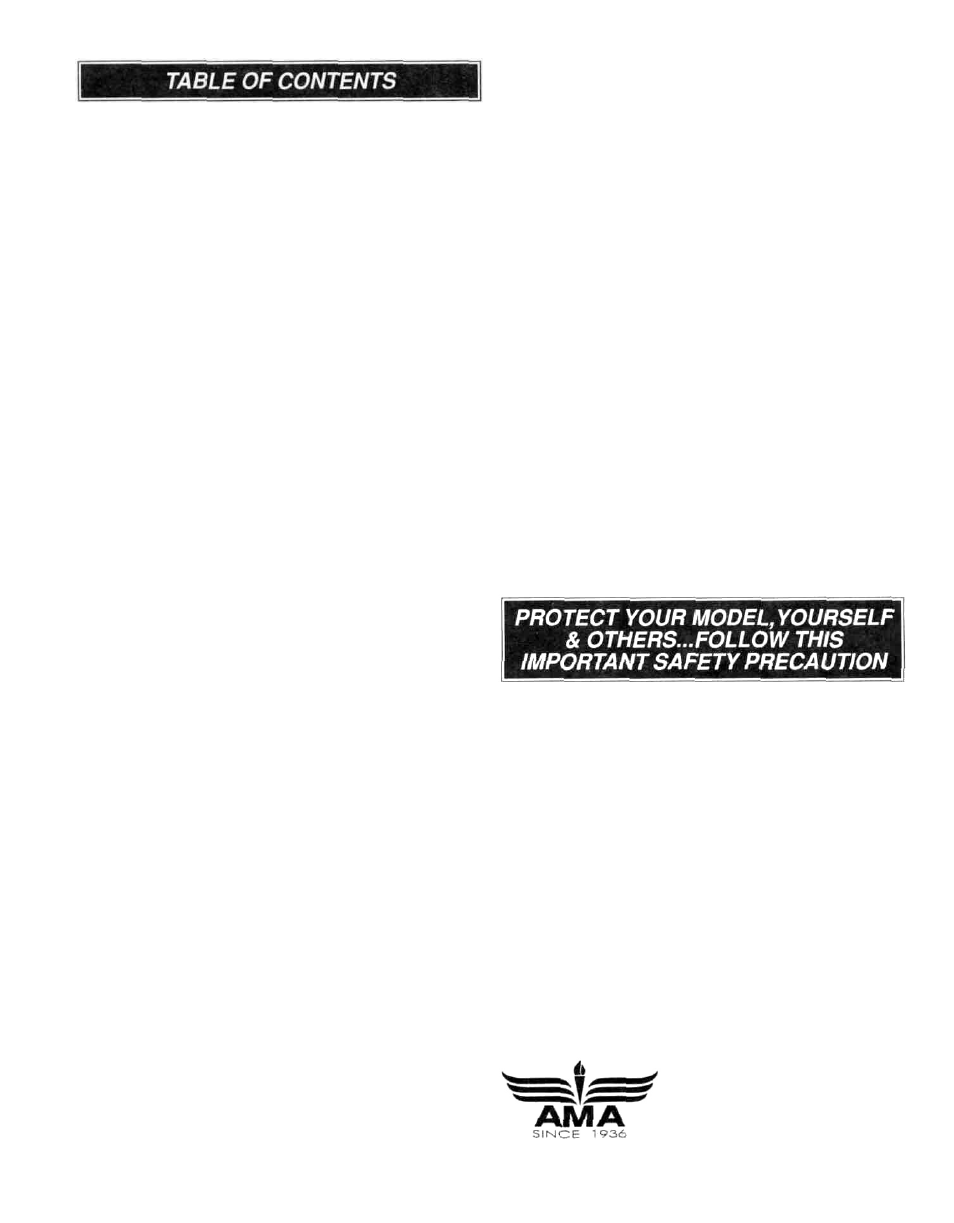 Great Planes F4 Phantom - GPMA0440 User Manual | Page 2 / 48