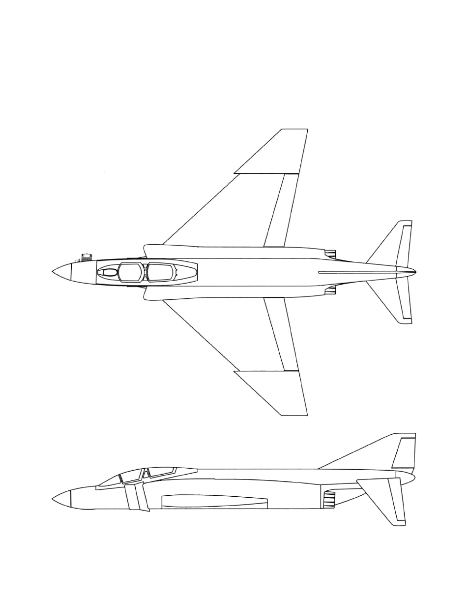 Two view | Great Planes F4 Phantom - GPMA0440 User Manual | Page 48 / 48