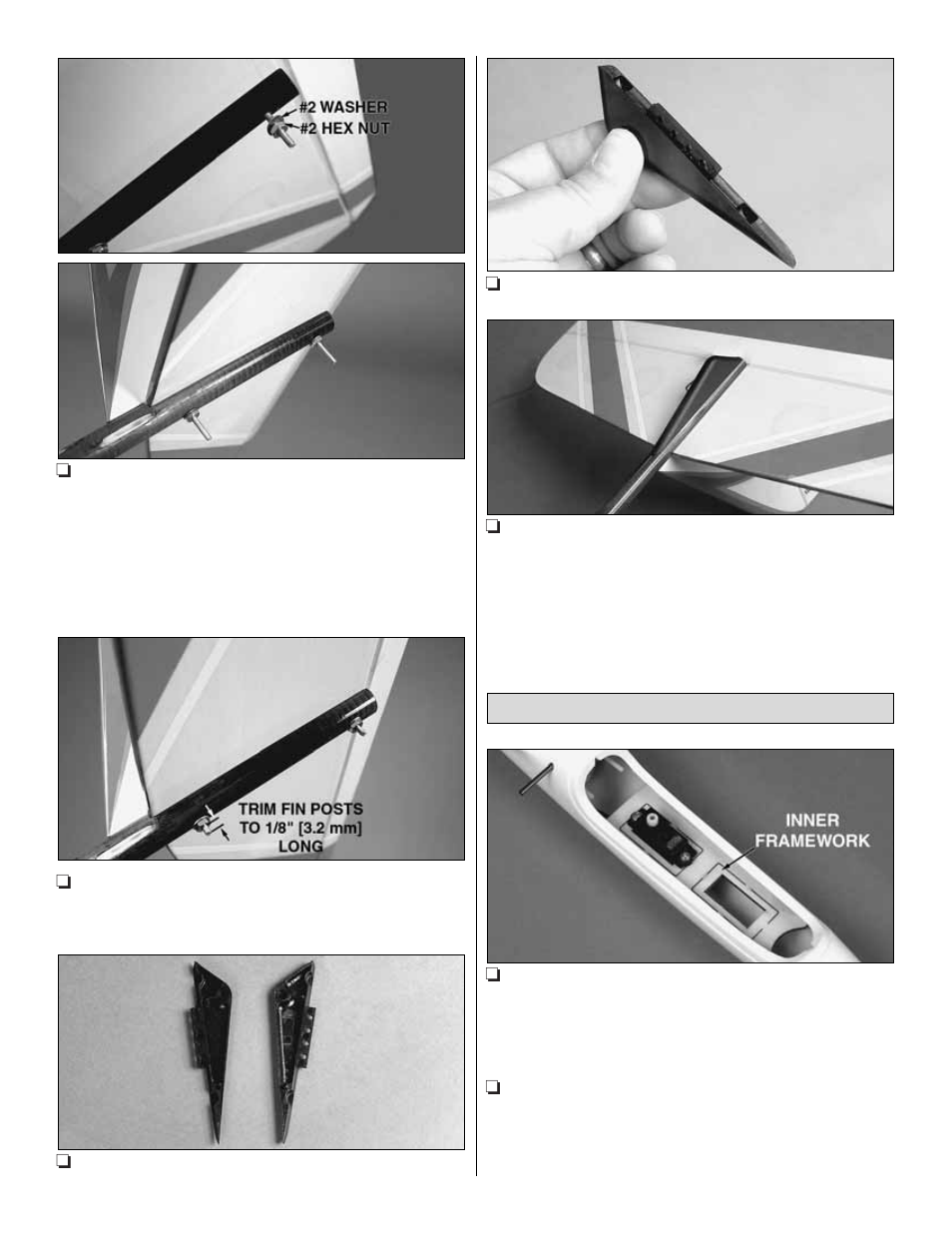 Great Planes Fling 2m Sailplane ARF - GPMA1062 User Manual | Page 8 / 16