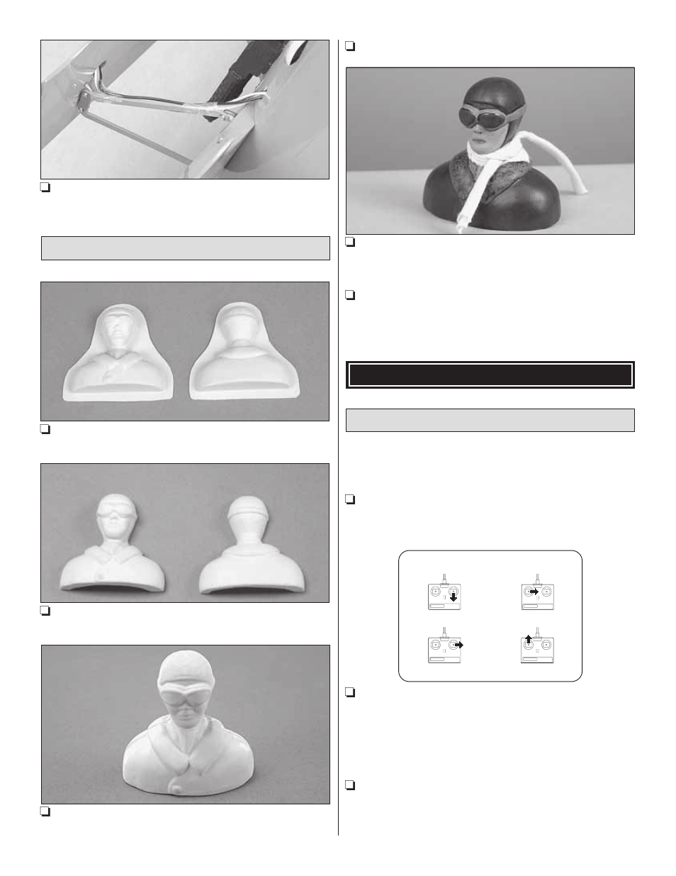 Assemble the pilot figure | Great Planes Fokker Dr.1 WWI ARF - GPMA1142 User Manual | Page 15 / 20