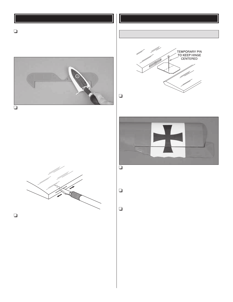 Great Planes Fokker Dr.1 WWI ARF - GPMA1142 User Manual | Page 6 / 20