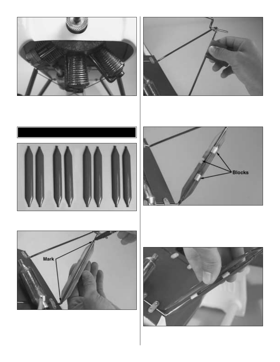 Installing the landing gear | Great Planes Fokker Dr-1 60 ARF - GPMA1380 User Manual | Page 23 / 35