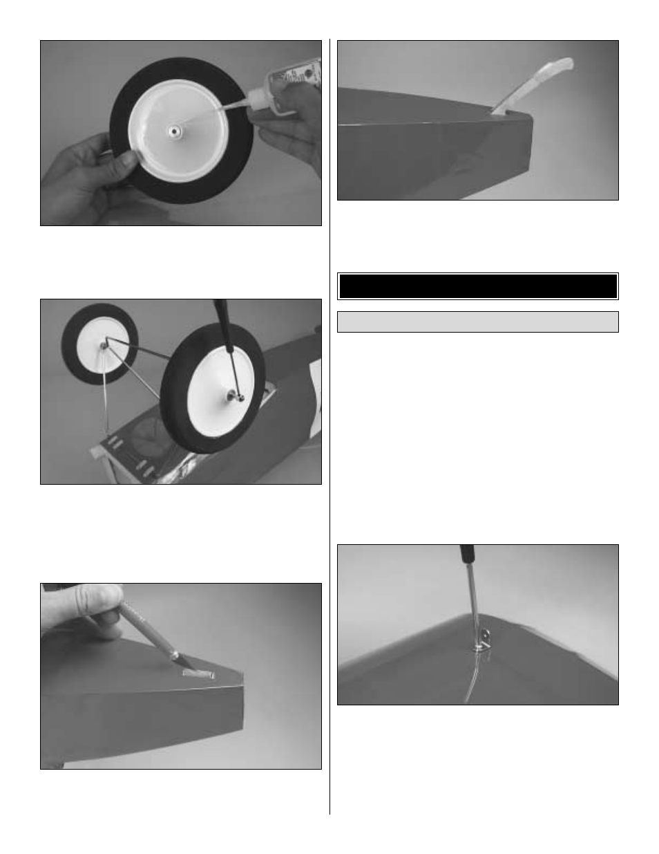 Assemble the wings | Great Planes Fokker Dr-1 60 ARF - GPMA1380 User Manual | Page 8 / 35