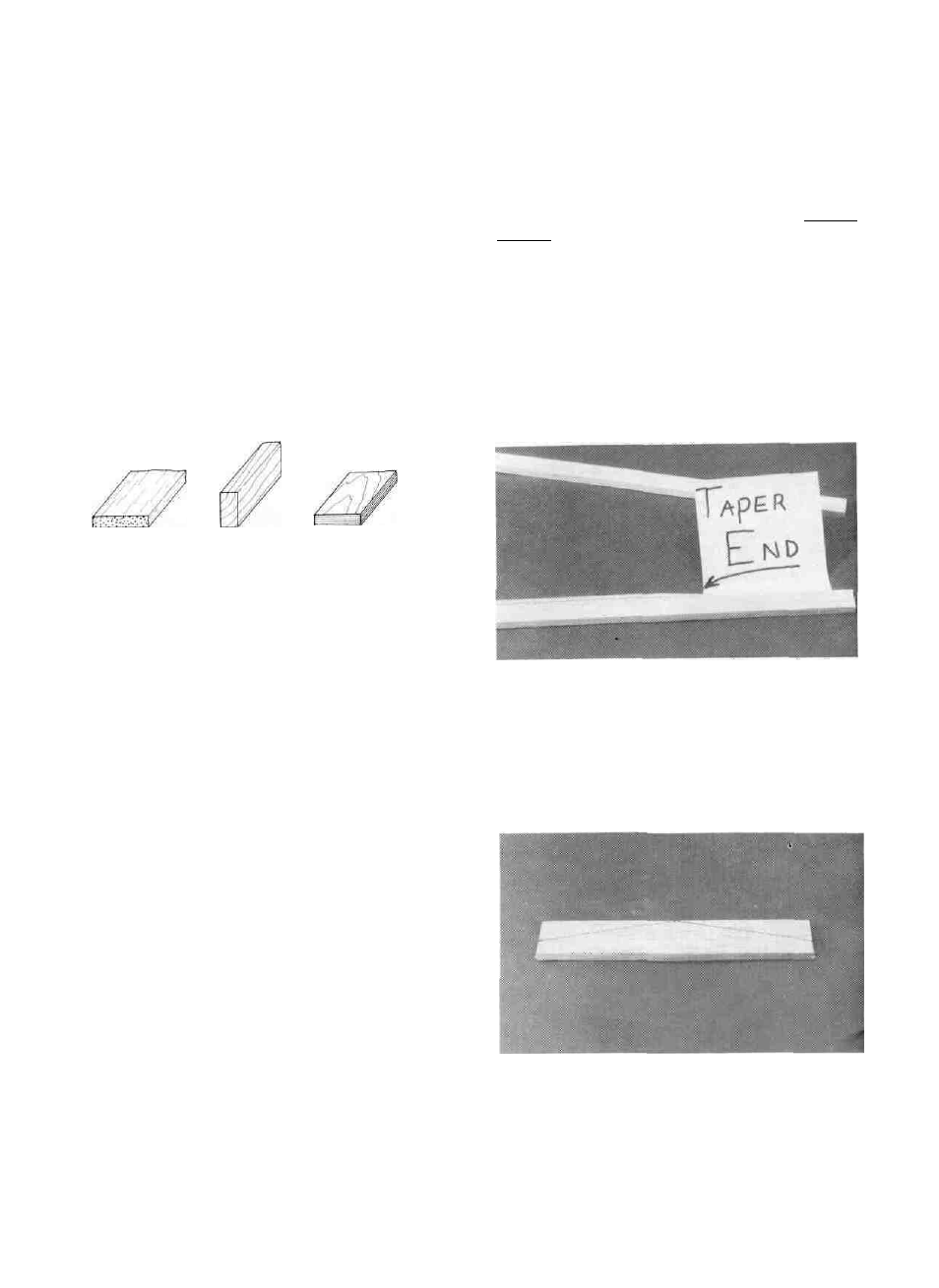 Tail feathers, Types of wood | Great Planes Fun One 40 - GPMA0490 User Manual | Page 6 / 40