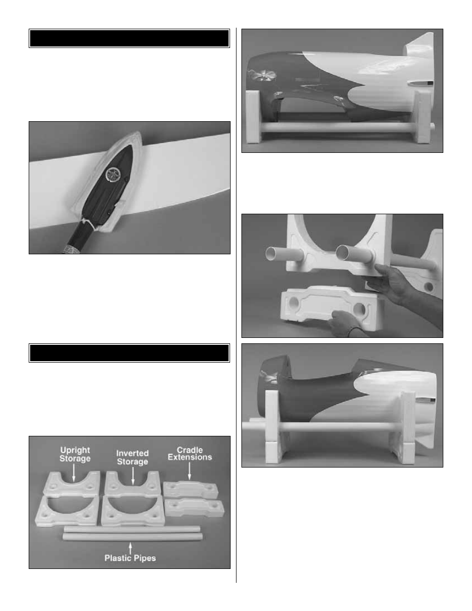 Assemble the fuselage stand preparations | Great Planes Gee Bee ARF - GPMA1326 User Manual | Page 7 / 35