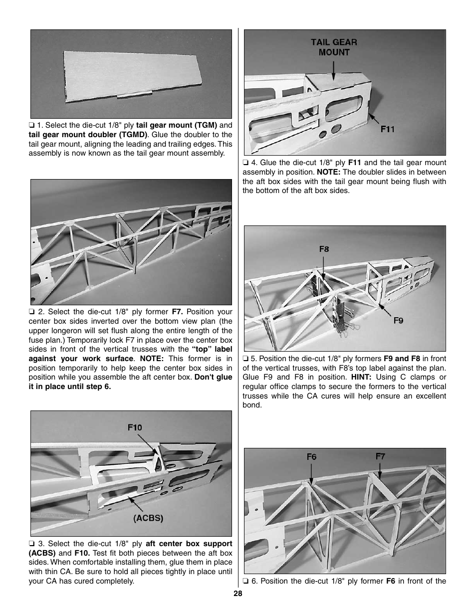 Great Planes Giant Extra 330L Kit - GPMA0250 User Manual | Page 28 / 54