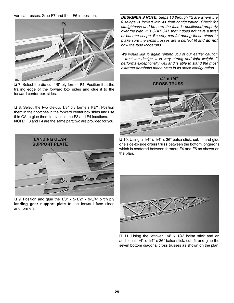 Great Planes Giant Extra 330L Kit - GPMA0250 User Manual | Page 29 / 54