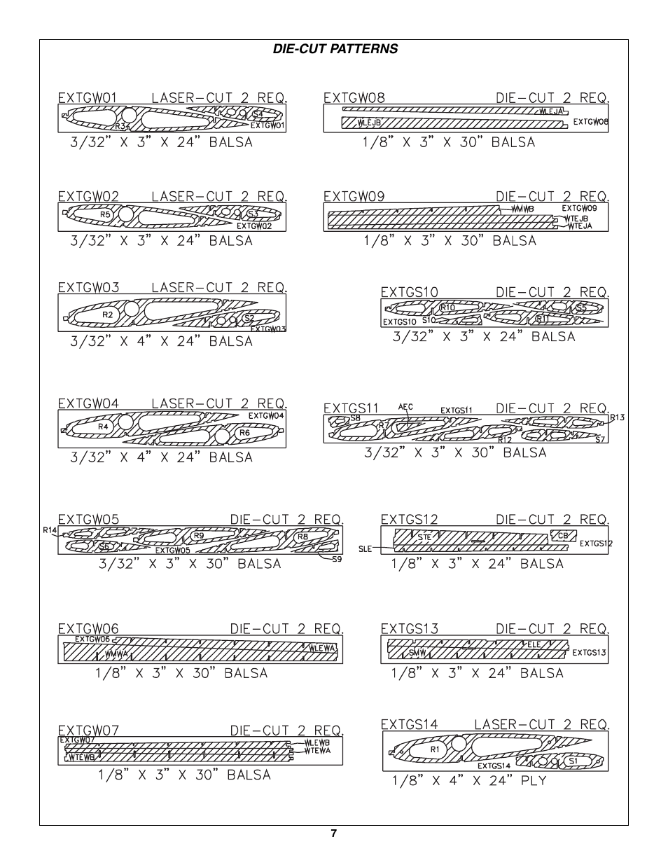Great Planes Giant Extra 330L Kit - GPMA0250 User Manual | Page 7 / 54