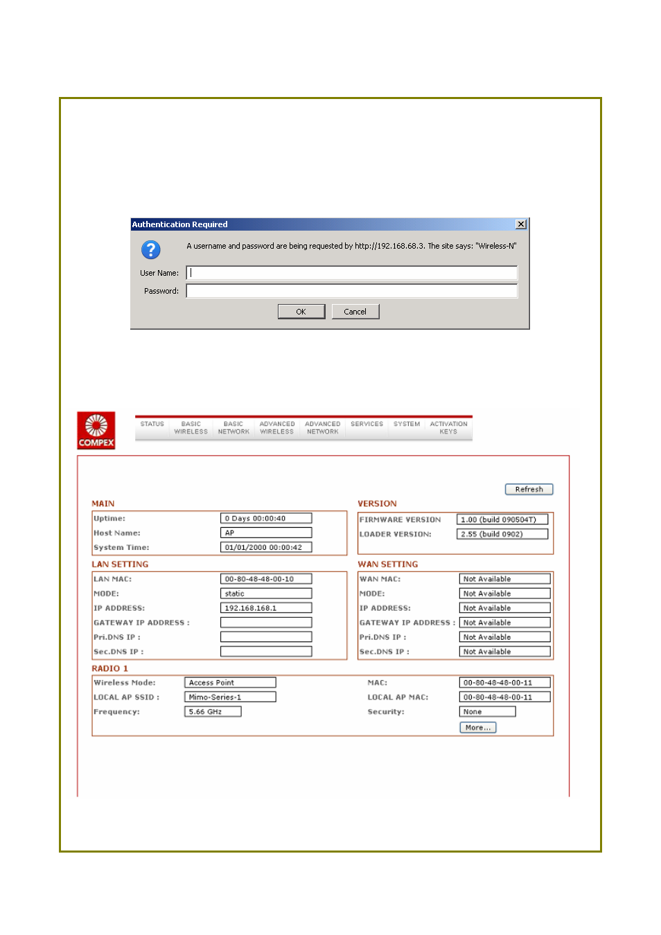 Compex Systems 802.11N User Manual | Page 29 / 77