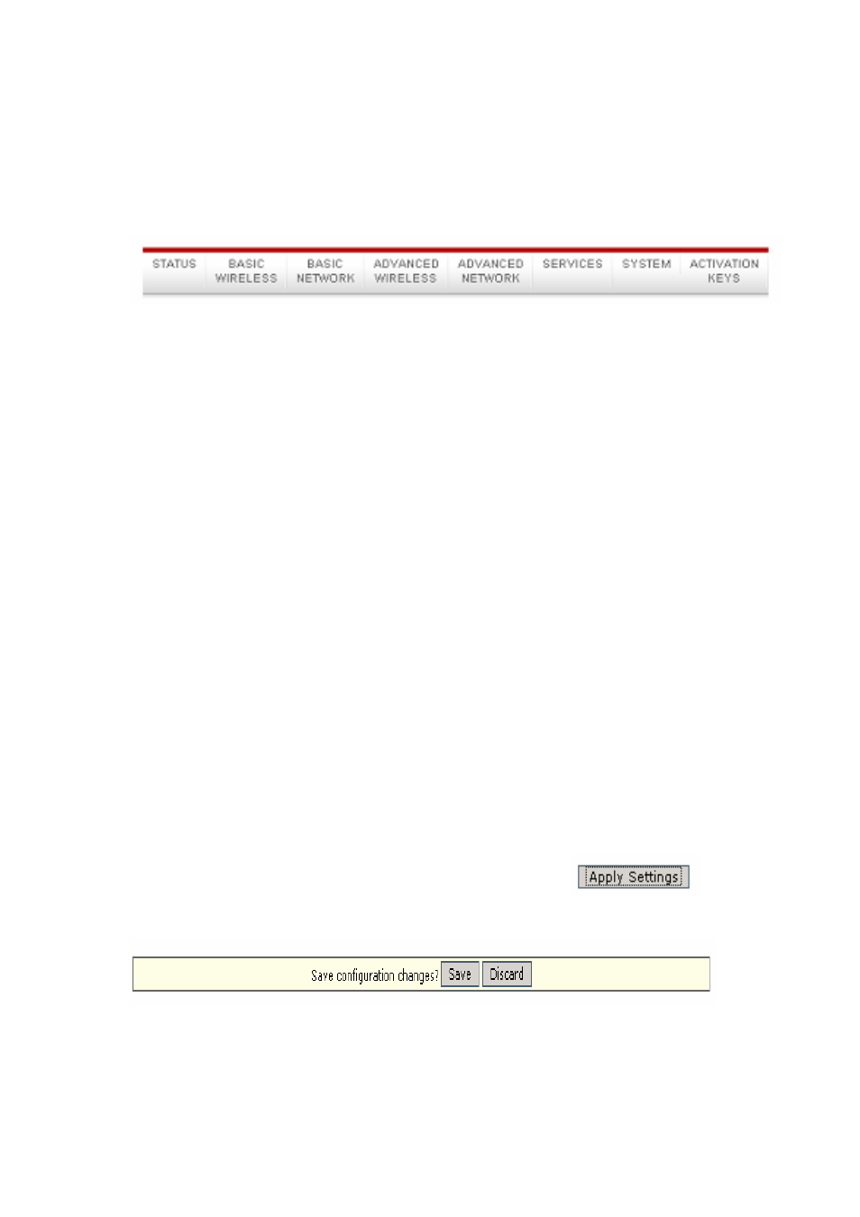 Navigation, Main menu bar, How to save changes | Compex Systems 802.11N User Manual | Page 30 / 77