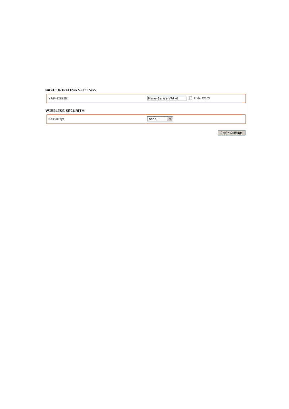 Virtual access point (vap) | Compex Systems 802.11N User Manual | Page 44 / 77