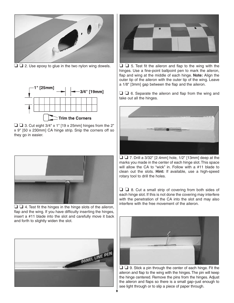 Great Planes Giant U-Can-Do 3D - GPMA1271 User Manual | Page 8 / 24