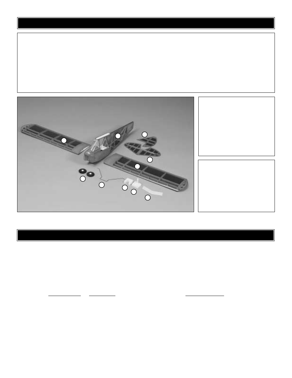 Ordering replacement parts, Kit inspection | Great Planes Headwind B Park Flyer ARF - GPMA1101 User Manual | Page 5 / 16