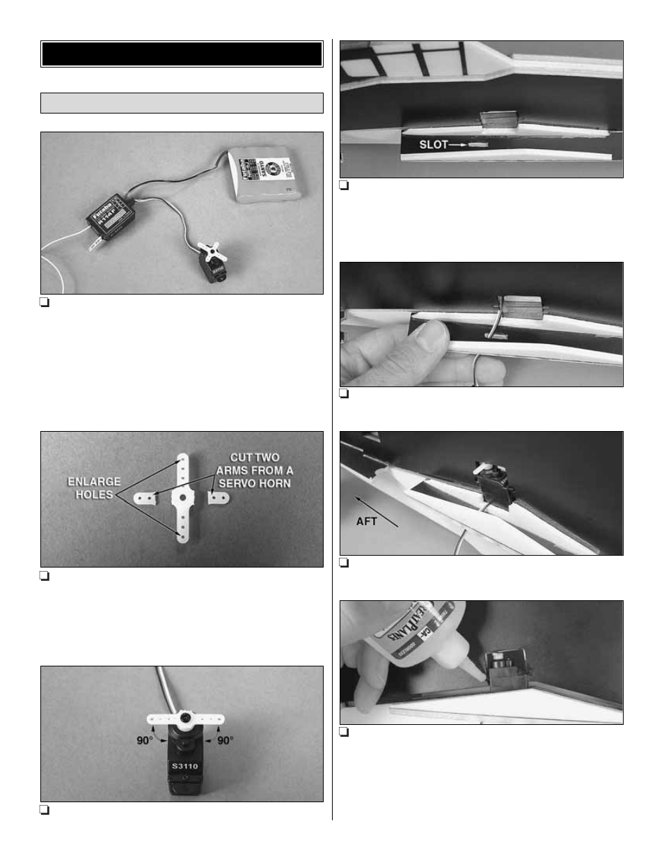 Assemble the airplane | Great Planes Hellcat FlatOuts EP ARF - GPMA1121 User Manual | Page 6 / 16