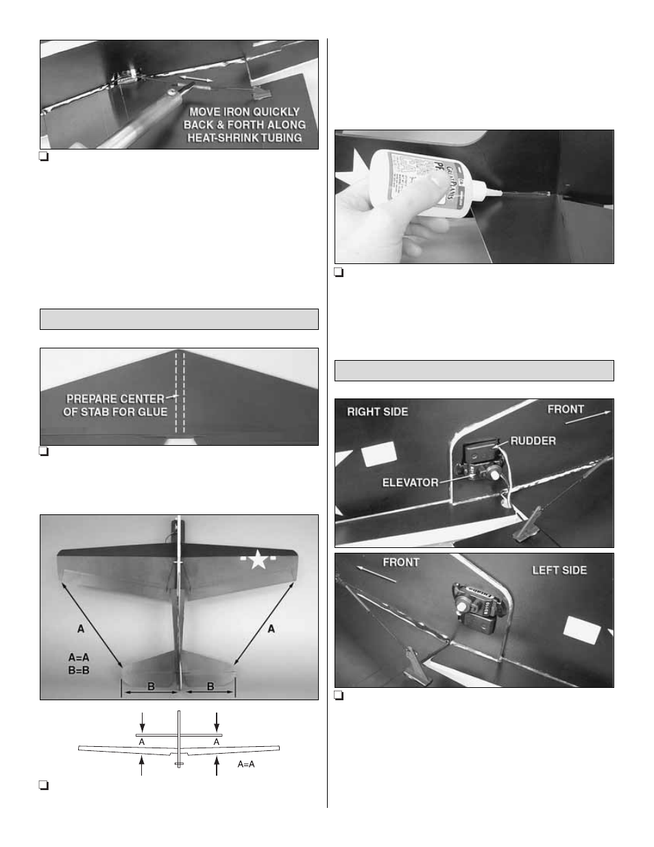 Great Planes Hellcat FlatOuts EP ARF - GPMA1121 User Manual | Page 8 / 16