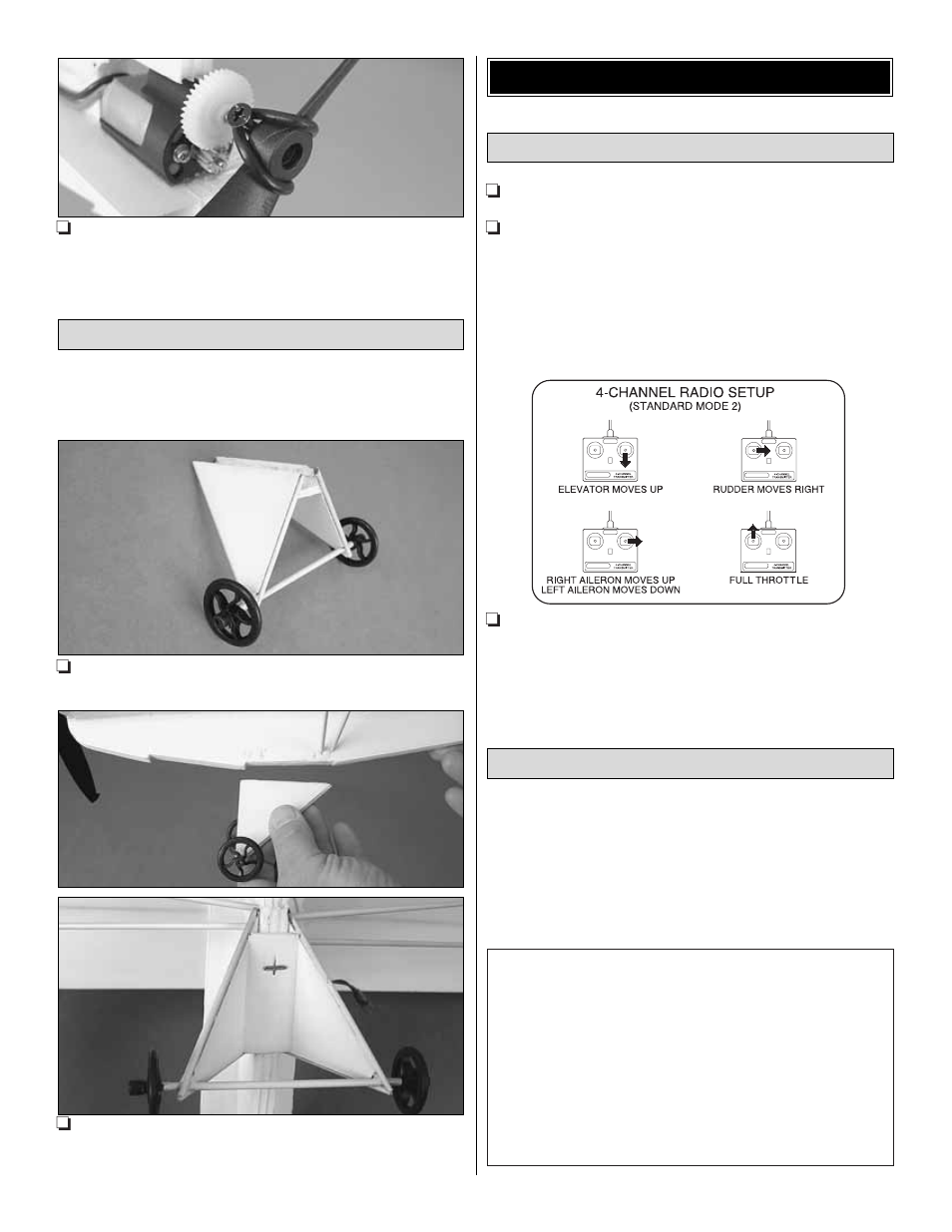 Get the model ready to fly, Assemble the landing gear | Great Planes J-3 Cub FlatOuts EP ARF - GPMA1120 User Manual | Page 11 / 16