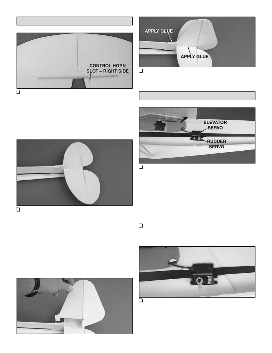 Great Planes J-3 Cub FlatOuts EP ARF - GPMA1120 User Manual | Page 9 / 16