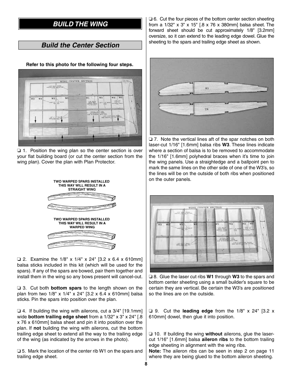 Great Planes Lil' Poke Park Flyer Kit - GPMA0005 User Manual | Page 8 / 26
