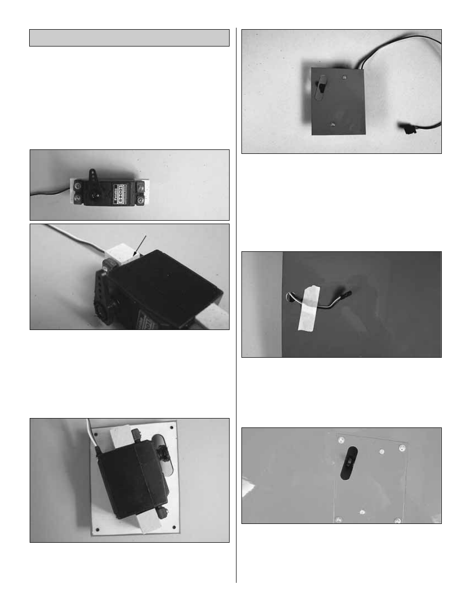 Install the aileron servos & pushrods | Great Planes Little Toni ARF - GPMA1320 User Manual | Page 8 / 28