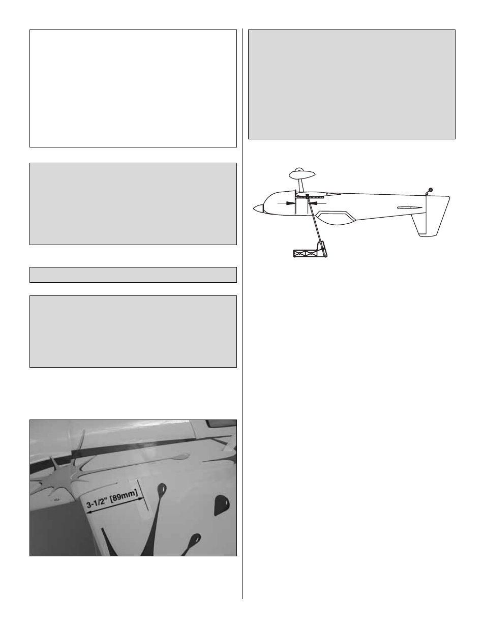 Balance the model (c.g.) | Great Planes Matt Chapman CAP 580 46 ARF - GPMA1280 User Manual | Page 18 / 24