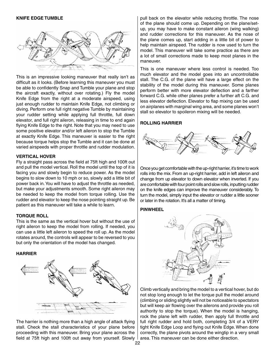 Great Planes Matt Chapman Eagle 580 EP ARF - GPMA1573 User Manual | Page 22 / 24