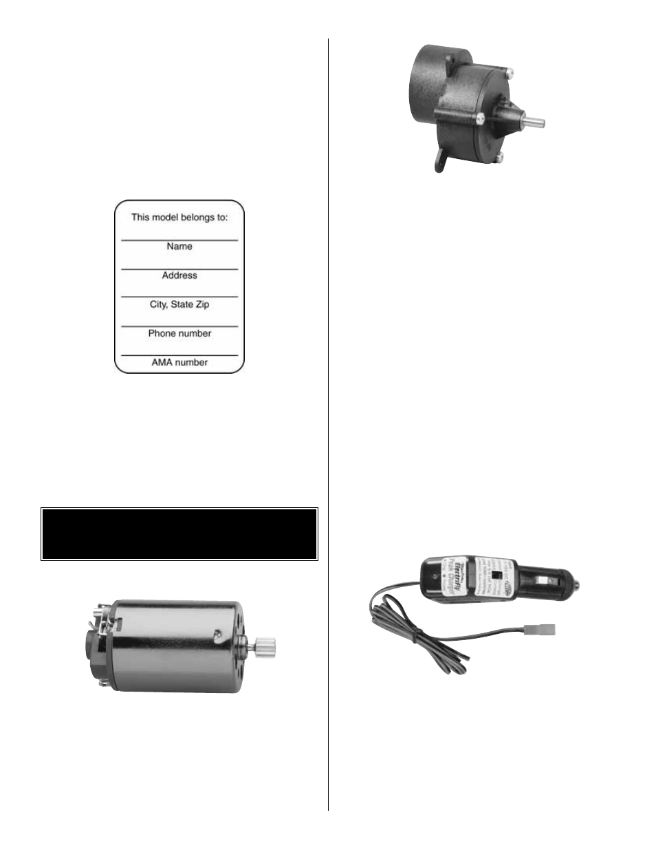 Other items available from great planes | Great Planes Micro Whizz ARF - GPMA1102 User Manual | Page 16 / 16