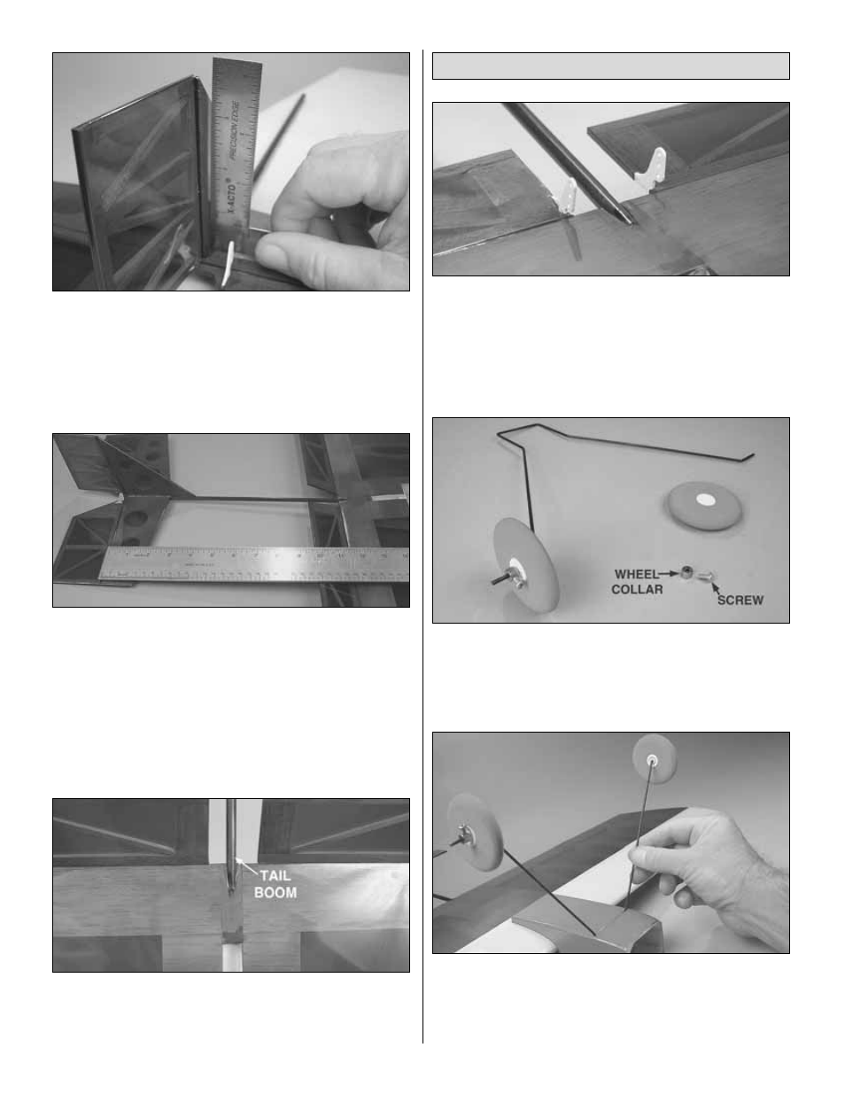 Assembly of the fuselage/wing | Great Planes Micro Whizz ARF - GPMA1102 User Manual | Page 8 / 16