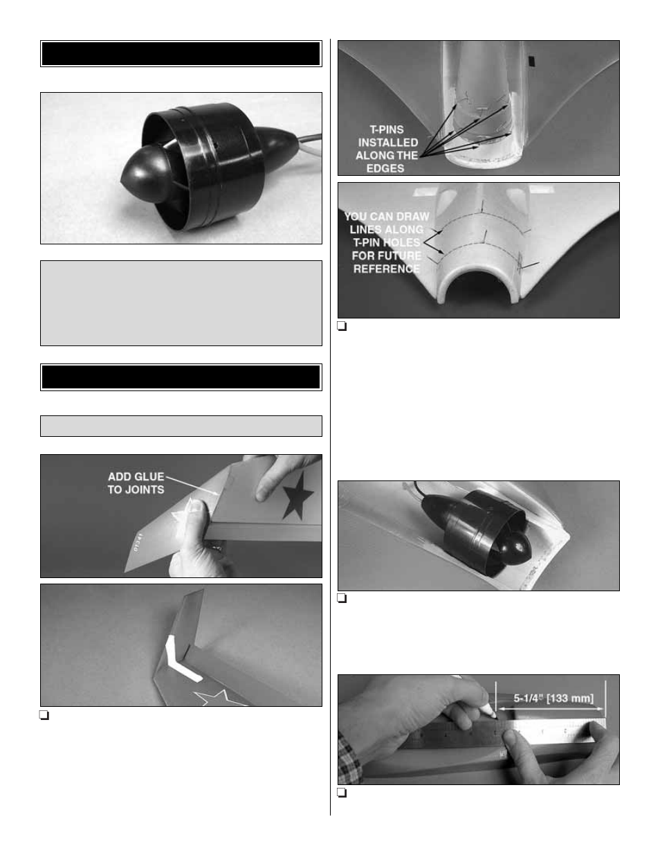 Assemble the airplane, Before you begin | Great Planes MiGLET Ducted Fan ARF - GPMA1866 User Manual | Page 7 / 16