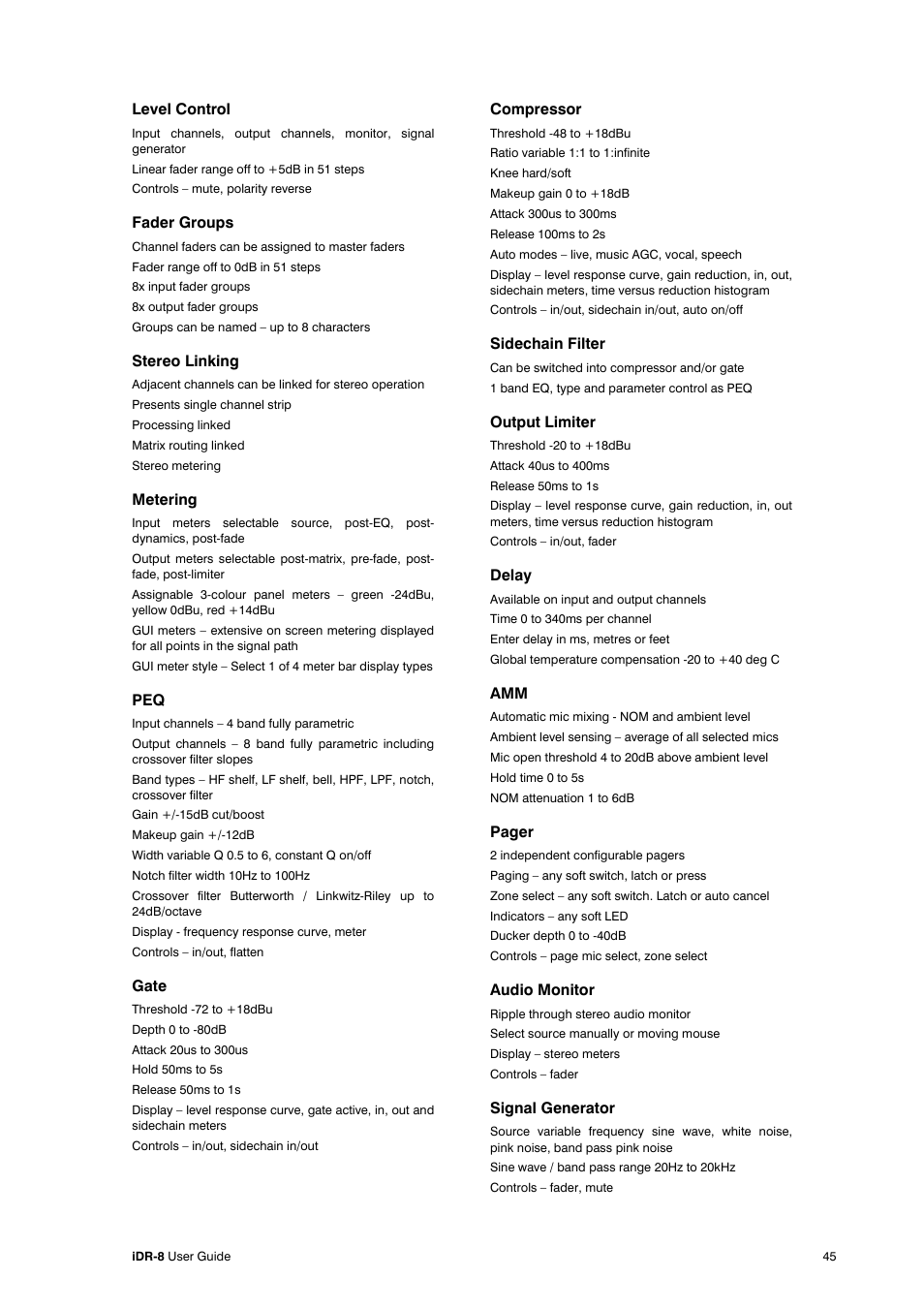 Compex Systems AP4530 User Manual | Page 45 / 47