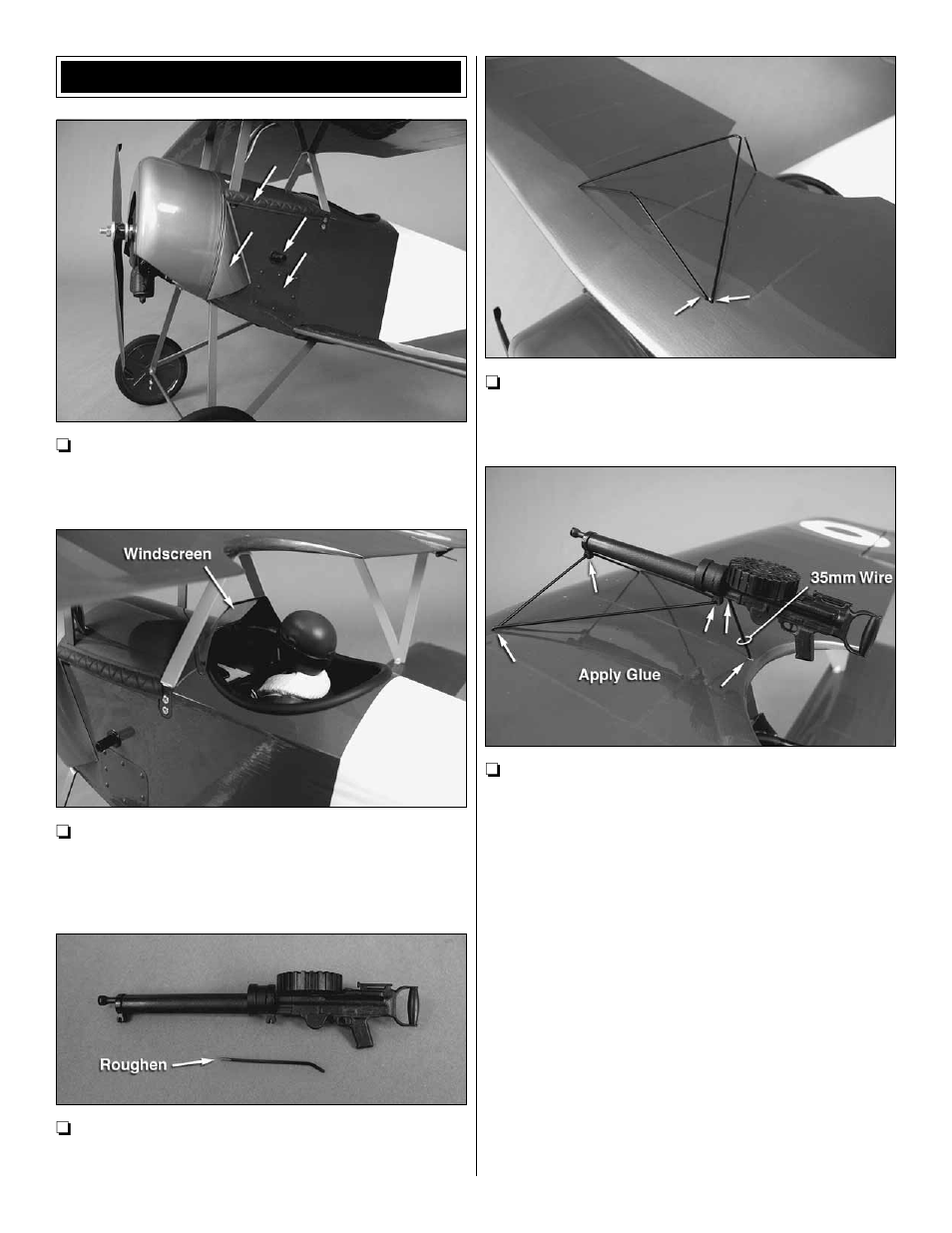 Finish the model | Great Planes Nieuport XI EP ARF - GPMA1146 User Manual | Page 16 / 24