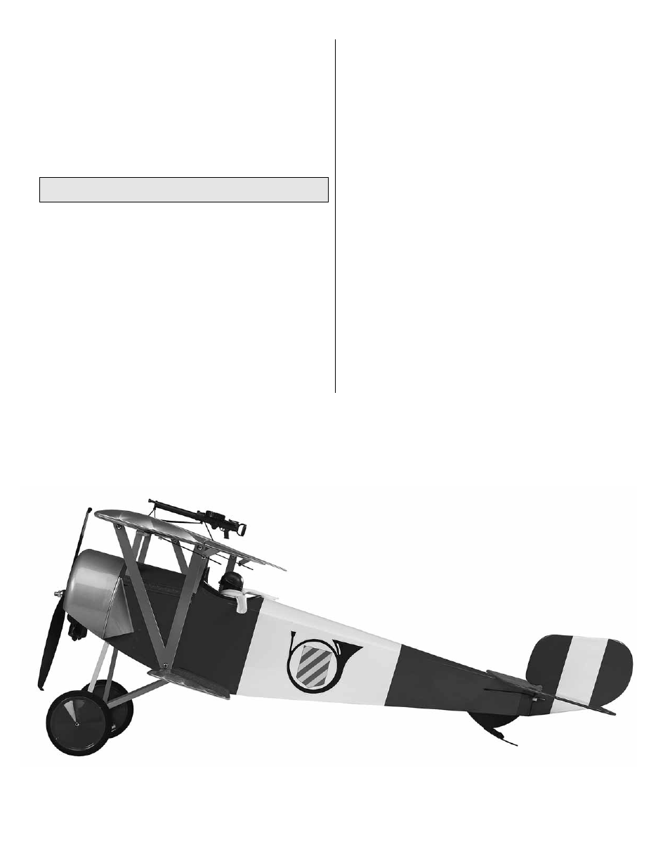 Landing | Great Planes Nieuport XI EP ARF - GPMA1146 User Manual | Page 22 / 24