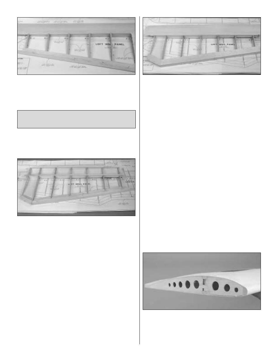 Sheet the bottom of the outer wing panel | Great Planes Old Timer 40 Kit - GPMA0495 User Manual | Page 19 / 46