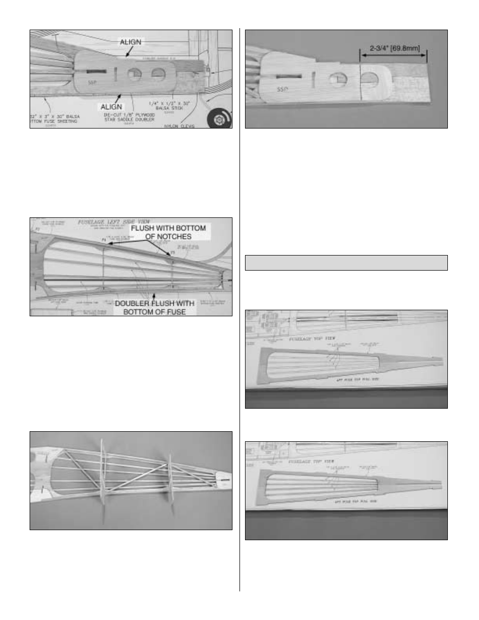 Assemble the aft fuse top | Great Planes Old Timer 40 Kit - GPMA0495 User Manual | Page 23 / 46