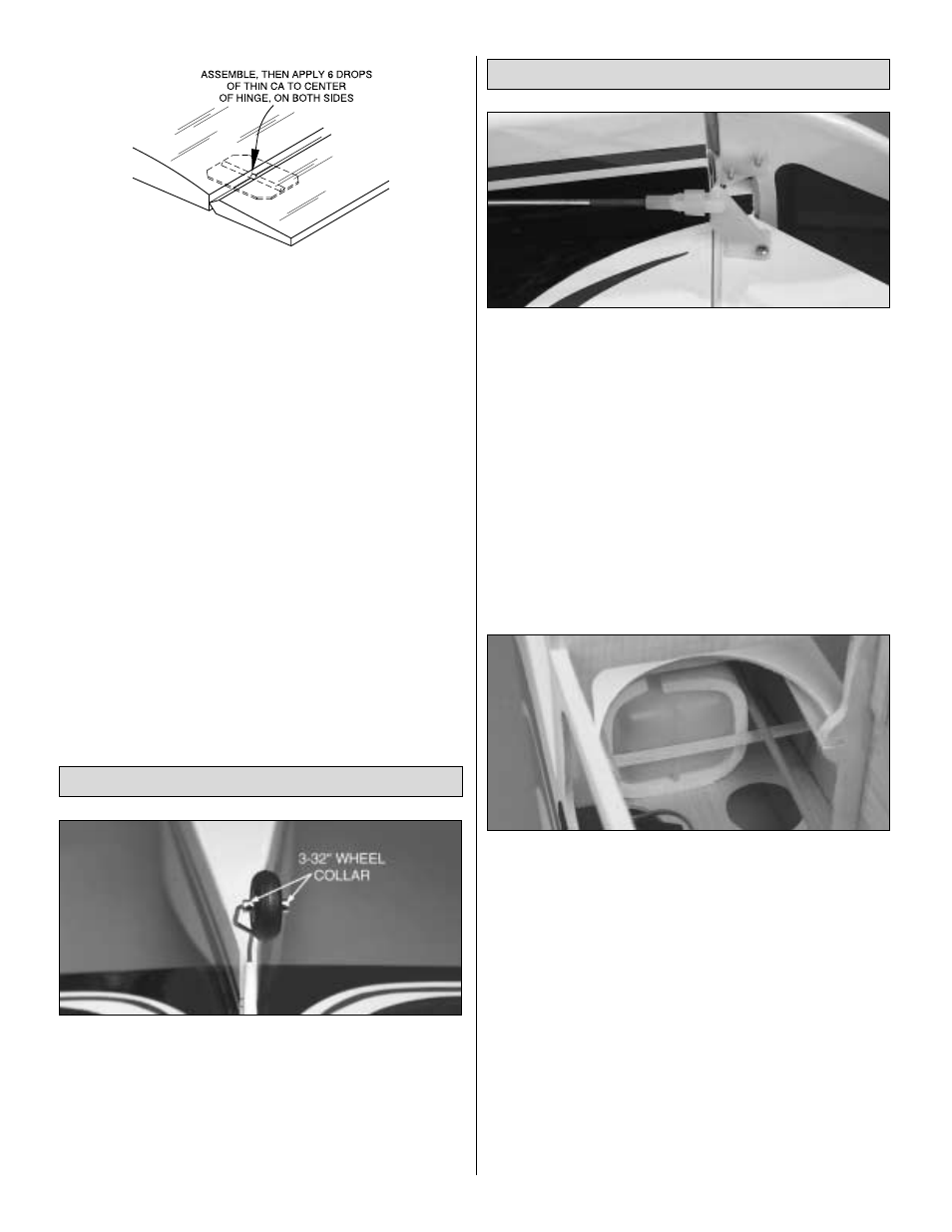 Finish the model install the wheels | Great Planes Old Timer 40 Kit - GPMA0495 User Manual | Page 38 / 46