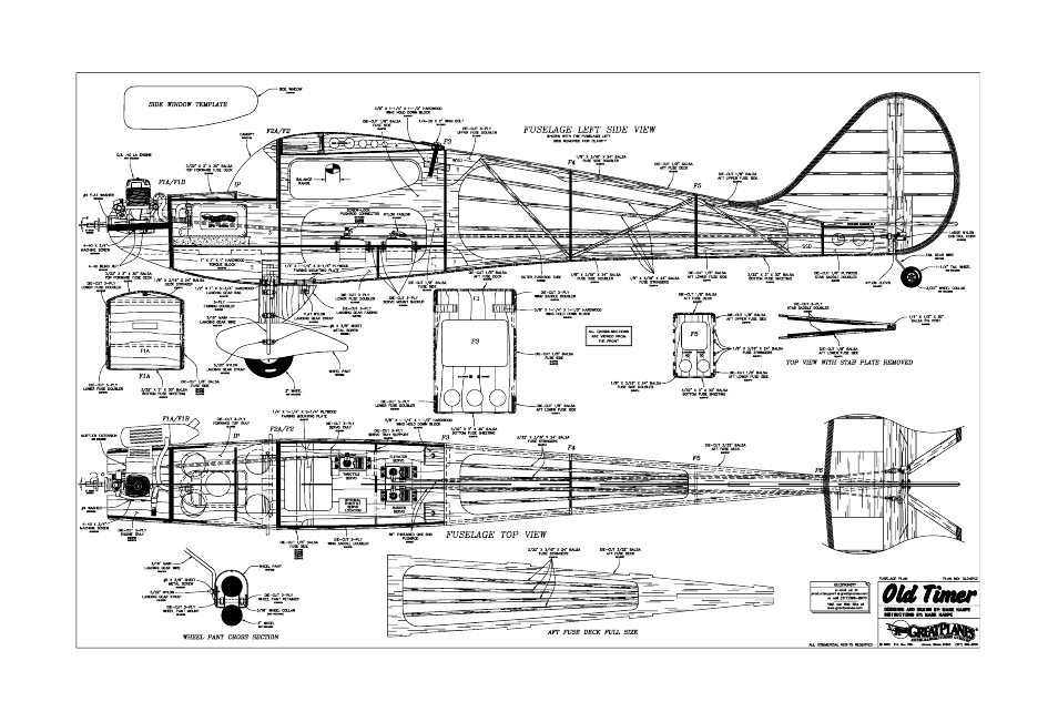 Great Planes Old Timer 40 Kit - GPMA0495 User Manual | Page 45 / 46
