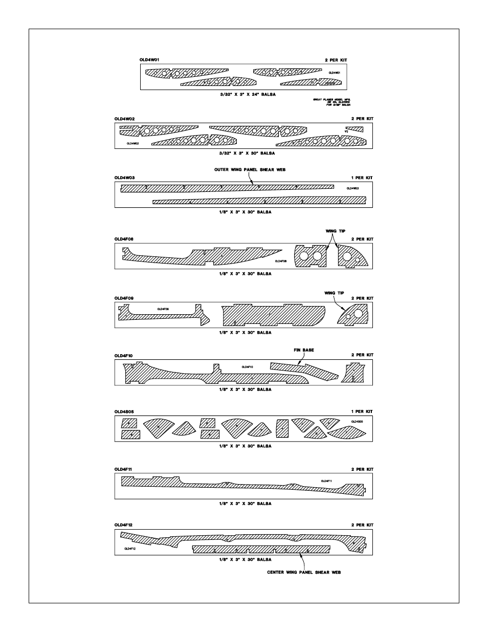Great Planes Old Timer 40 Kit - GPMA0495 User Manual | Page 7 / 46