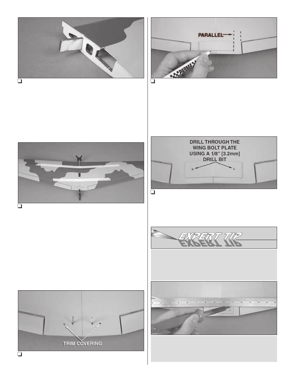 Great Planes P-40 Warhawk GP/EP ARF - GPMA1472 User Manual | Page 9 / 32