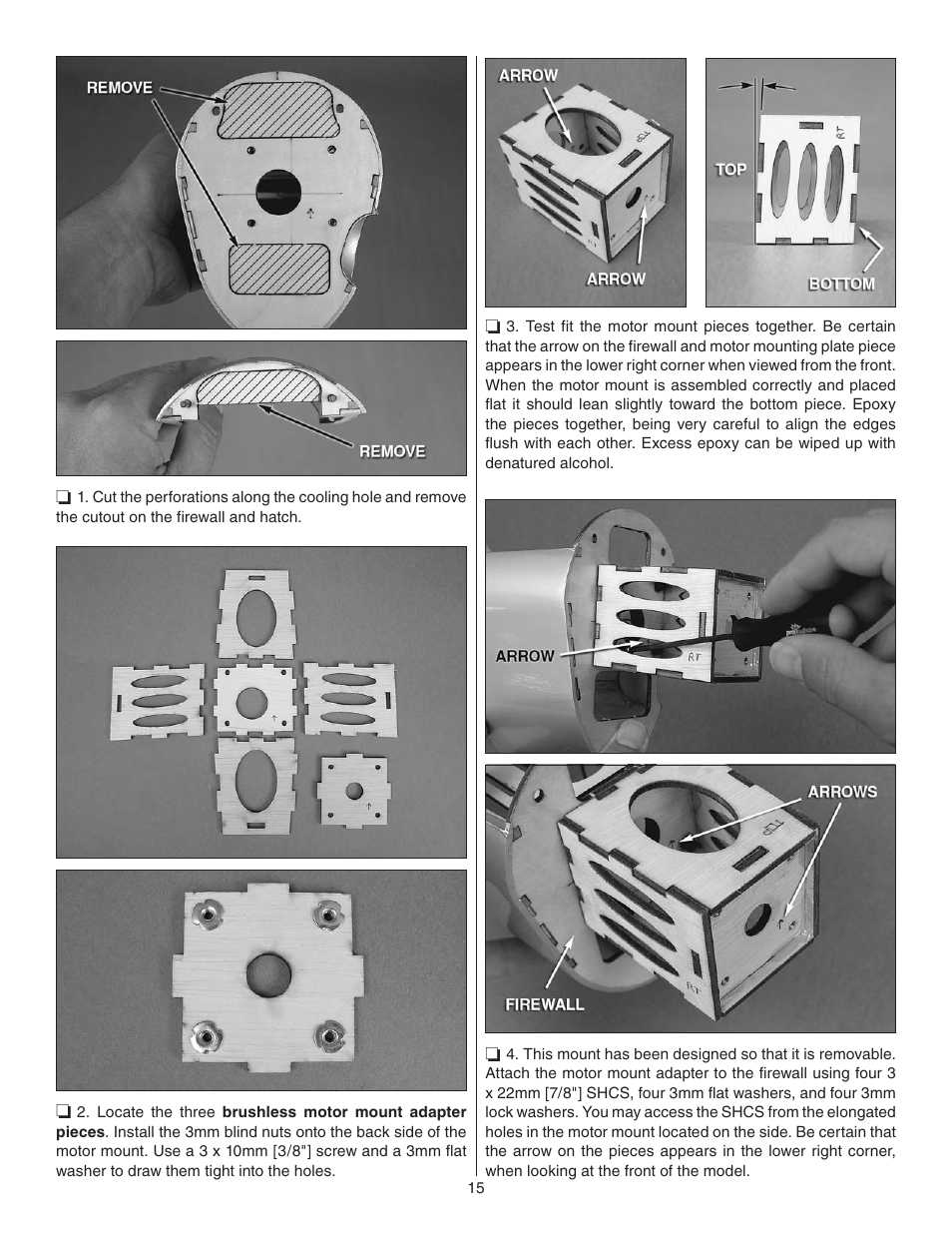 Great Planes P-47 Thunderbolt GP/EP ARF - GPMA1479 User Manual | Page 15 / 28