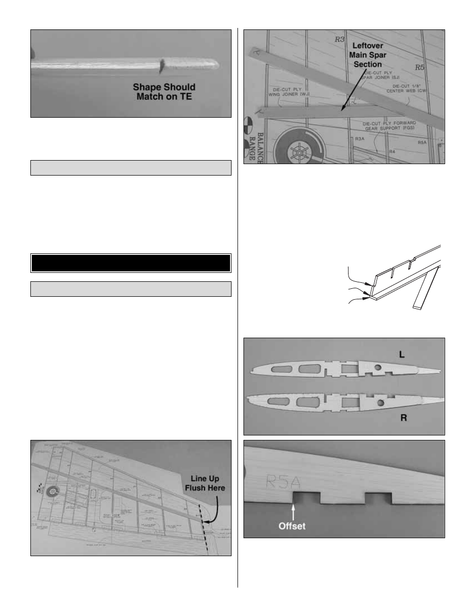 Main web l.e. spar | Great Planes Patriot XL Kit - GPMA0450 User Manual | Page 11 / 48