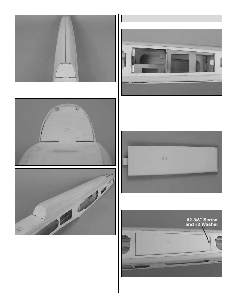 Install the radio hatch | Great Planes Patriot XL Kit - GPMA0450 User Manual | Page 29 / 48