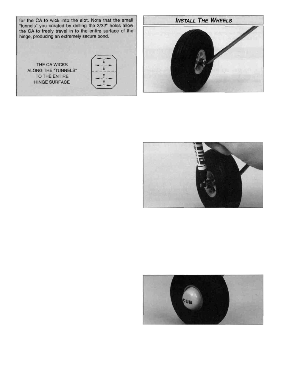 Great Planes Piper J-3 Cub 20 Kit - GPMA0158 User Manual | Page 38 / 48